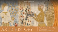 Art  History class blog banner template