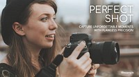 Photography blog banner template