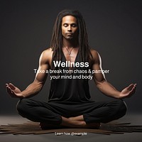 Wellness Instagram post template
