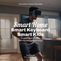 Smart keyboard Instagram post template