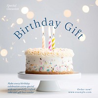 Birthday Instagram post template