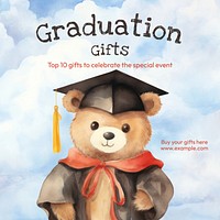 Graduation gifts Instagram post template