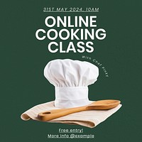 Online Cooking Class post template