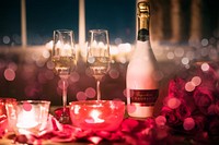 Valentine's celebration romantic date night