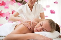 Relaxing spa salon therapy treatment