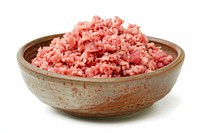 Minced meat bowl mutton beef.