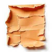 Orange paper cardboard diaper.