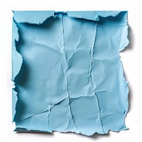 Blue paper turquoise diaper.