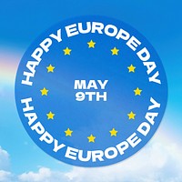 Europe Day Instagram post template
