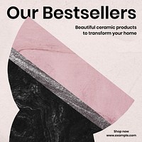 Our bestsellers Instagram post template