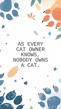 Pet quote Instagram story template