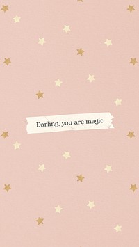 You are magic Facebook story template