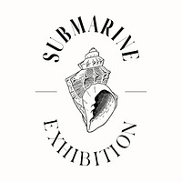 Submarine exhibition Instagram post template
