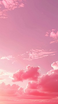 Wallpaper of pink sky outdoors horizon nature.