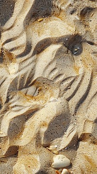 Beach wallpaper background sand footprint outdoors.