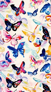 Butterfly pattern graphics painting animal.