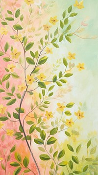 Summer nature graphics painting pattern.