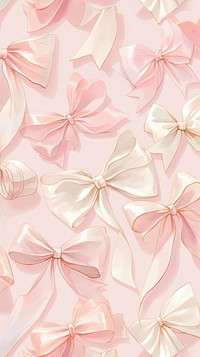 Bow ribbon wallpaper blossom flower petal.