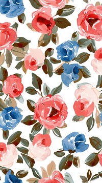 Rose pattern graphics painting blossom.