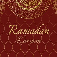 Ramadan Kareem Instagram post template Islamic design