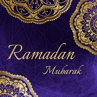 Ramadan Mubarak Instagram post template Islamic design design