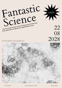 Science fair poster template