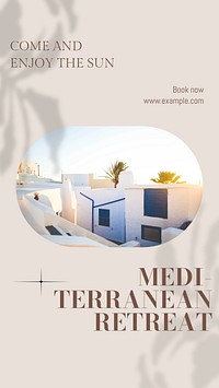 Mediterranean Retreat social story template