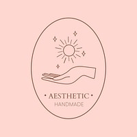 Customizable aesthetic logo mythical business branding 
