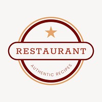 Restaurant logo business template  