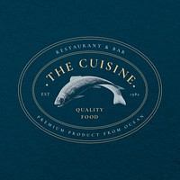 Seafood restaurant  logo template