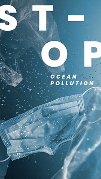 Save ocean Instagram story template