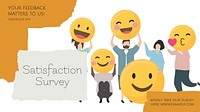 Customer feedback survey blog banner template  