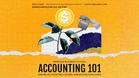 Accounting 101 blog banner template & design