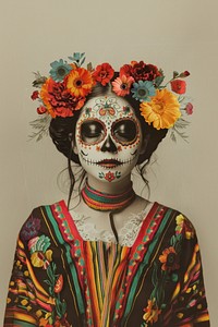 A Mexican woman photography portrait festival.