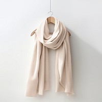 Beige scarf mockup psd