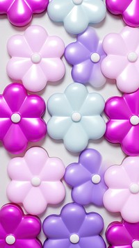 Puffy 3d flower glitter wallpaper accessories accessory balloon.
