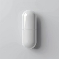 A single tablet medicine white.