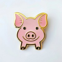 Pig shape pin badge accessories accessory jewelry.