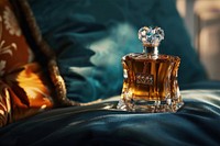 Luxurious perfume bottle cosmetics.
