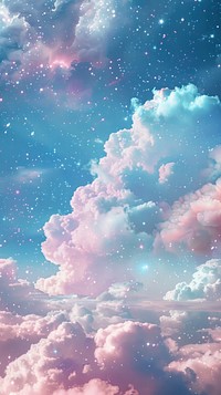 Cute wallpaper cloud sky outdoors.