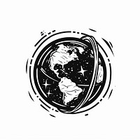 Earth logo ammunition astronomy.