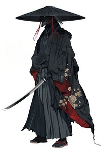 Samurai weaponry fashion female.