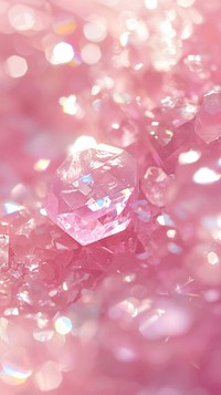 Pink shaped crystal accessories accessory gemstone.
