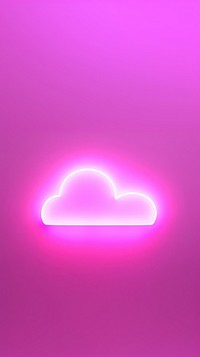Pastel neon pink cloud light purple.