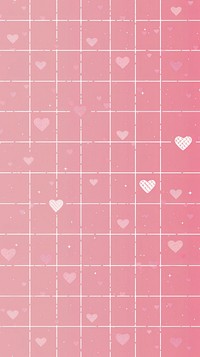 Pink grid pattern blackboard texture paper.