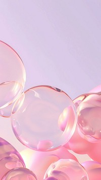 Cloud pink shape balloon sphere.