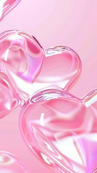 Heart pink shape background symbol love heart symbol.