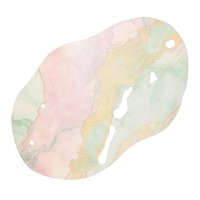Abstract marble distort shape accessories accessory gemstone.