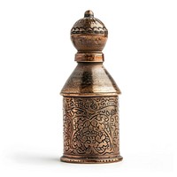 Thai herbal inhaler pottery bronze bottle.