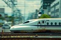 High-speed train transportation automobile railway.